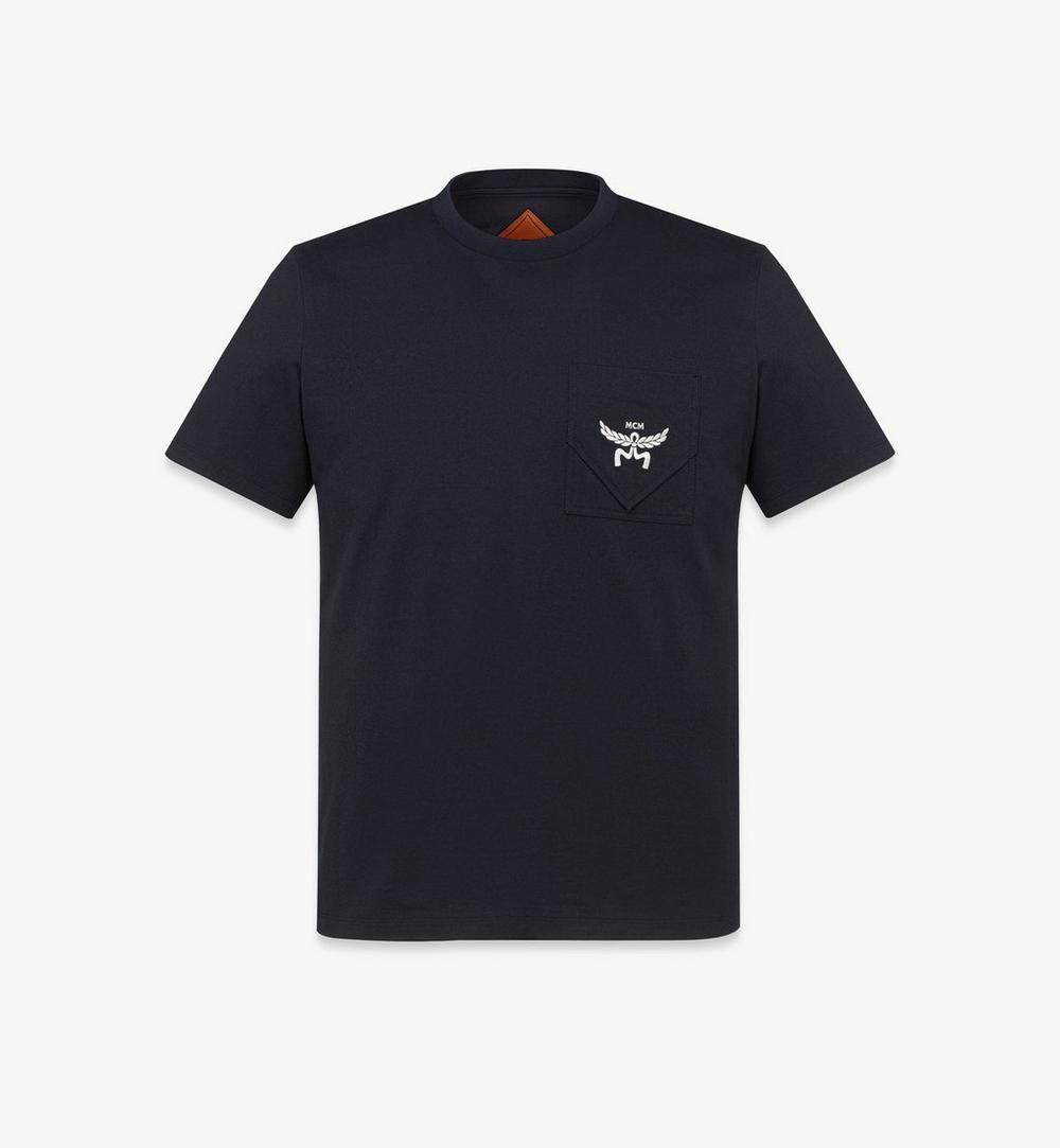T-shirt Essentiel avec poche à logo en coton biologique 1